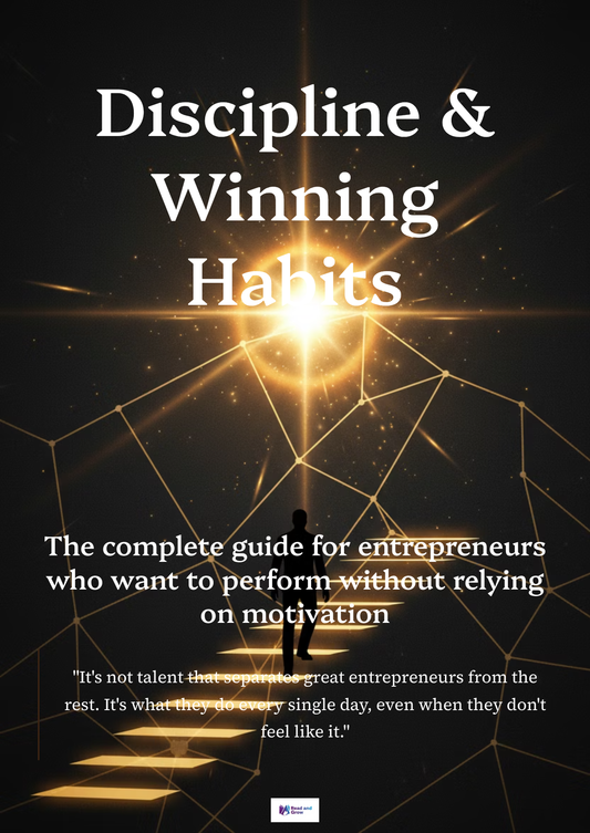 Développer des habitudes gagnantes pour réussir en tant qu’entrepreneur – Guide PDF