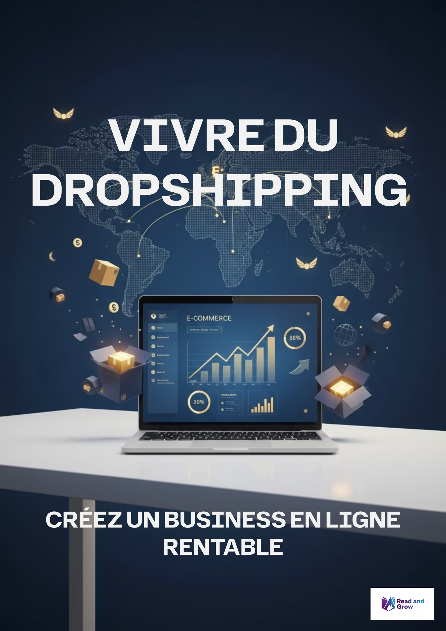 Lancer un business dropshipping rentable – Guide PDF débutant
